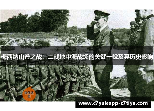 梅西纳山脊之战：二战地中海战场的关键一役及其历史影响