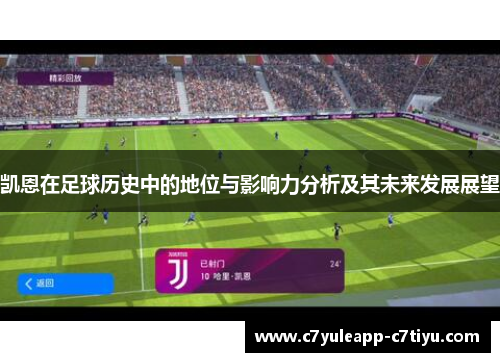 凯恩在足球历史中的地位与影响力分析及其未来发展展望